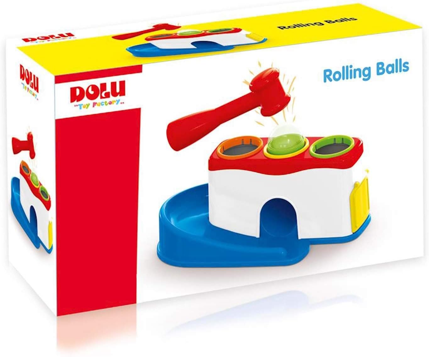 Dolu Rolling Balls – Classic Wooden Ball Activity Toy for Kids