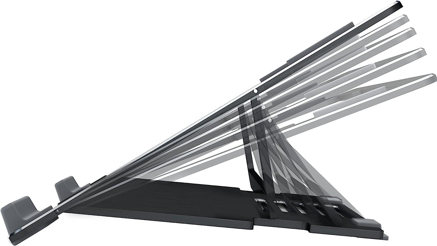 كمبيوتر محمول Cooler Master ERGOSTAND AIR خفيف الوزن بتصميم نحيف من الألومنيوم