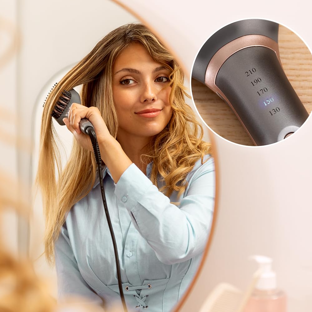 فرشاة شعر سيراميك مربعة للعناية الفورية من سيكوتيك