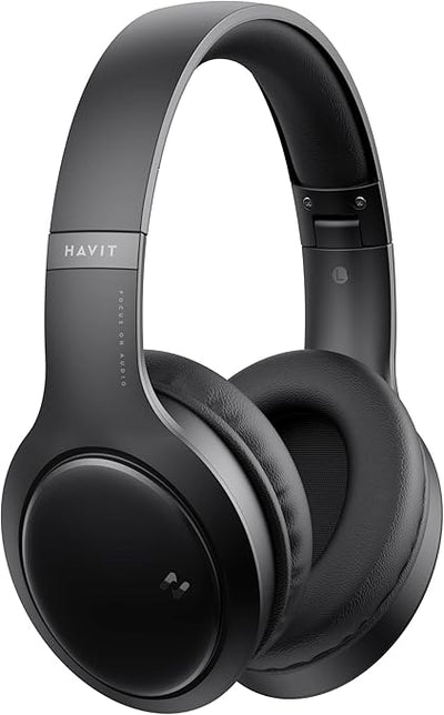 سماعة Havit H633BT اللاسلكية بلوتوث – تصميم فوق الأذن، صوت عميق