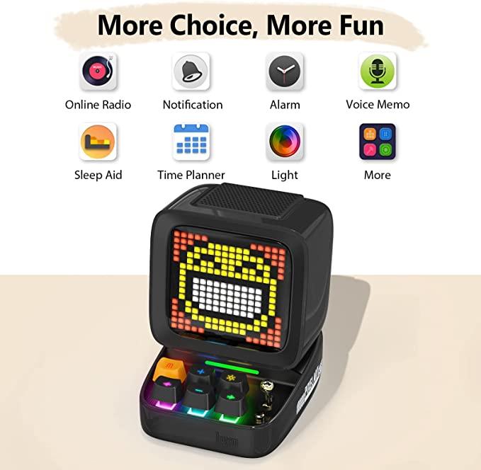 اسود من ديفوم DitooPro سبيكر بلوتوث