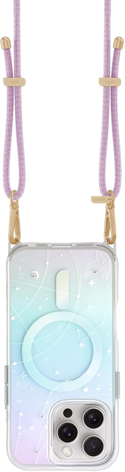 UNIQ Coehl iPhone 16 Pro (2024) 6.3 Magnetic Charging Celest - Iridescent