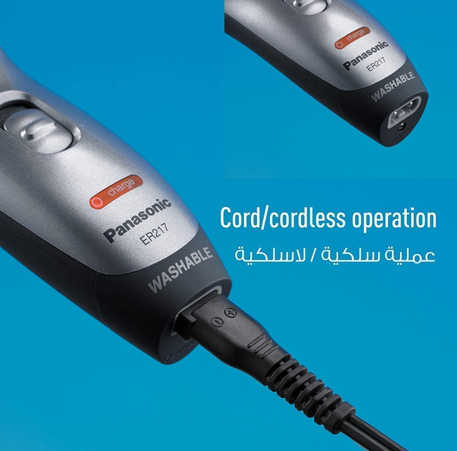 Panasonic Shaver Washable, 50 Min Runtime