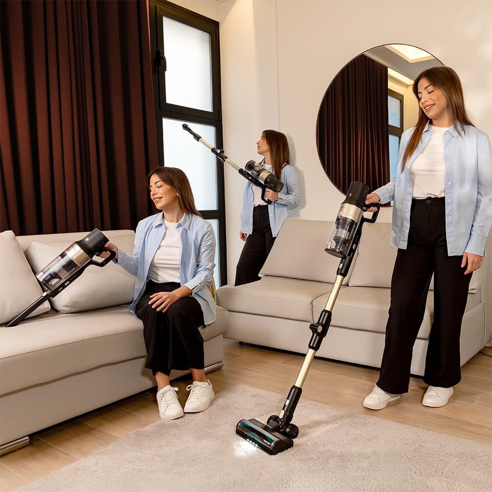 Cecotec Conga Rockstar 5500 Wireless 220AW Self-Empty — Cordless + Auto-Empty Base