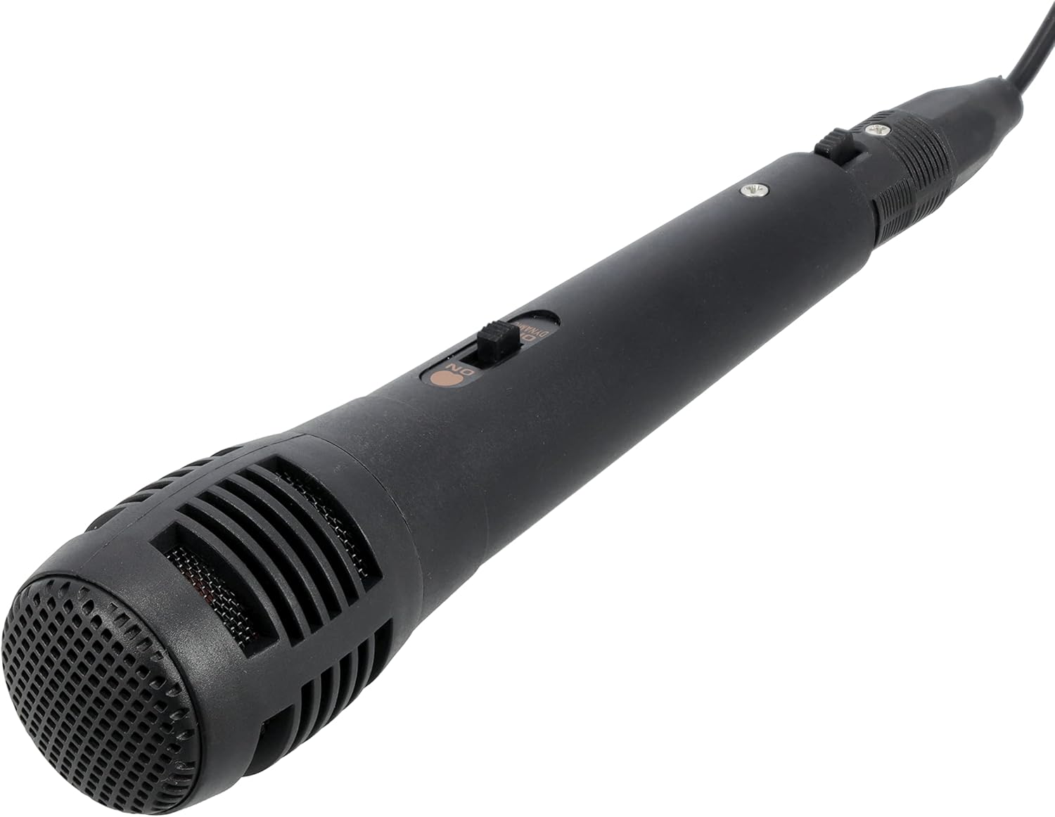 Geepas Portable Bluetooth Speaker with Microphone – GMS11156 | USB/TF/FM/AUX | LED Light | 10W | 30M Range | Black