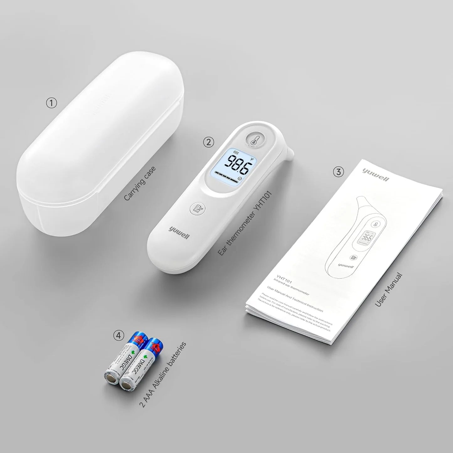 Yuwell YHT101 Infrared Ear Thermometer