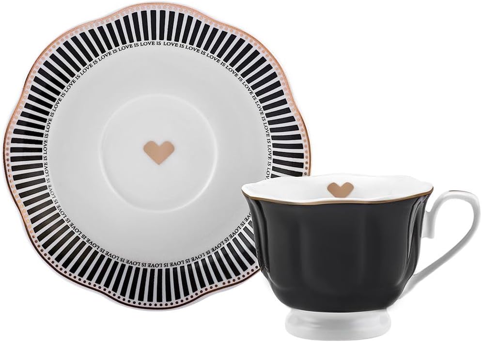 طقم فناجين قهوة كاراجا بيرايه ٦ قطع ٨٠ مل