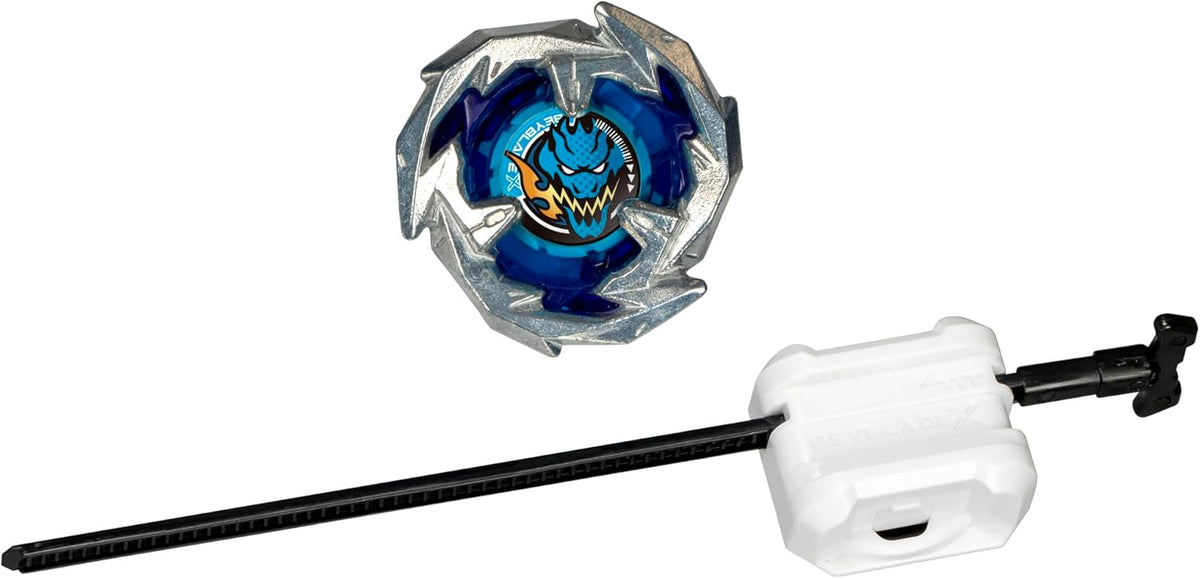 Beyblade X Sword Dran 3-60F Starter Pack | Attack Type Right-Spinning Top & Launcher
