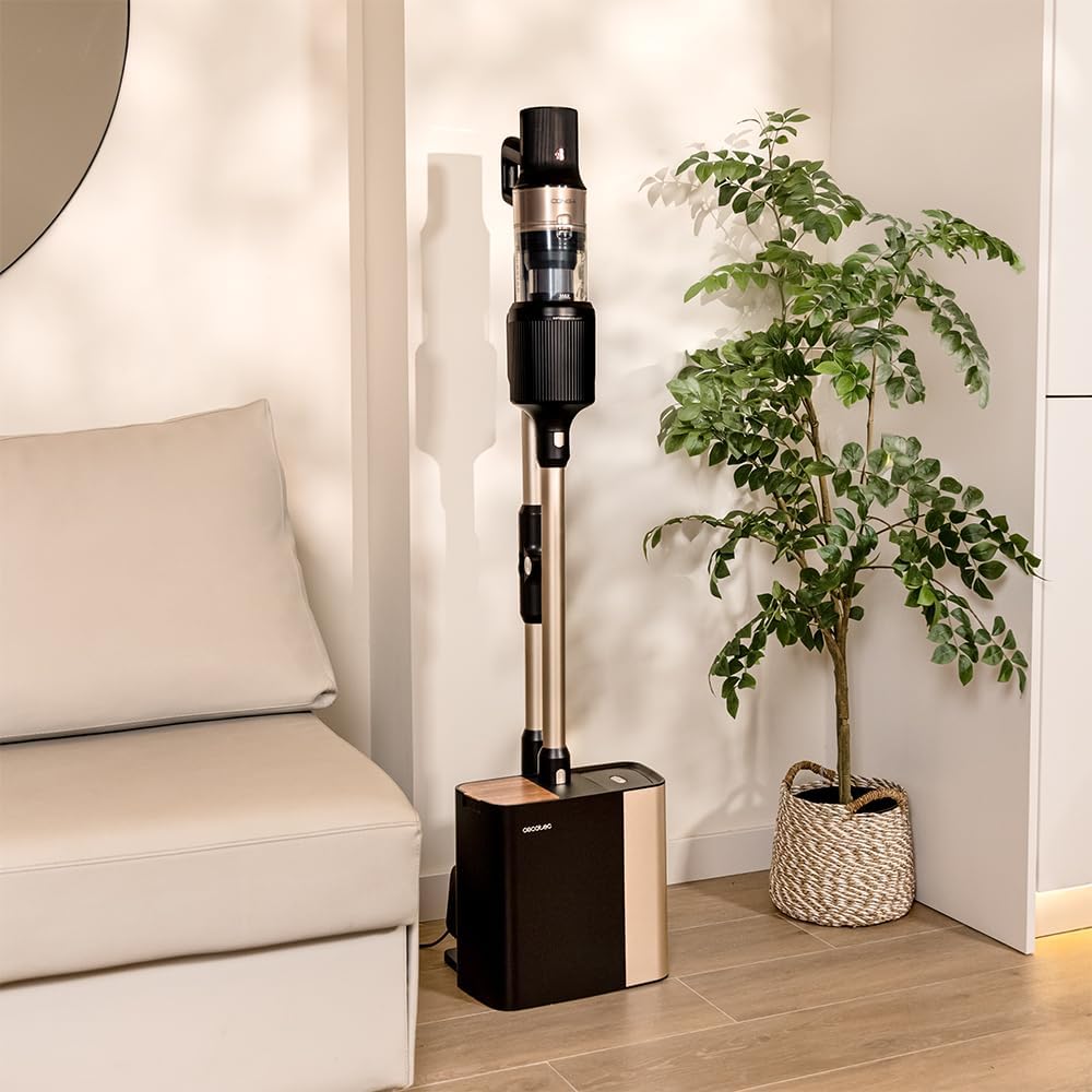 Cecotec Conga Rockstar 5500 Wireless 220AW Self-Empty — Cordless + Auto-Empty Base