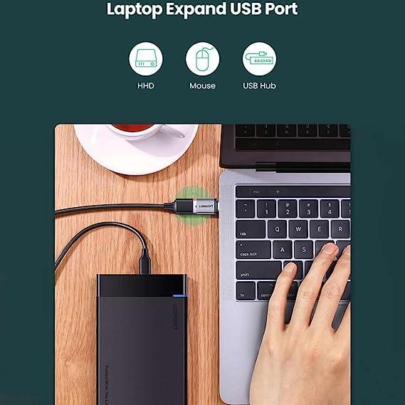 محول يوجرين Type C إلى USB 3.0 | اتصال عالي السرعة