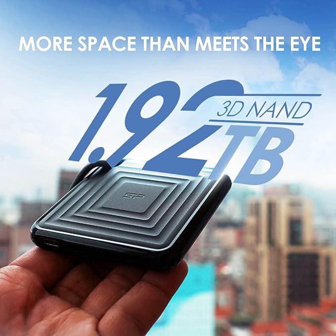 قرص صلب خارجي SSD من SILICON-POWER PC60 بسعة 480 جيجابايت