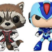 Funko Pop! Games: Marvel Vs. Capcom 2PK - Rocket Vs. Mega Man X