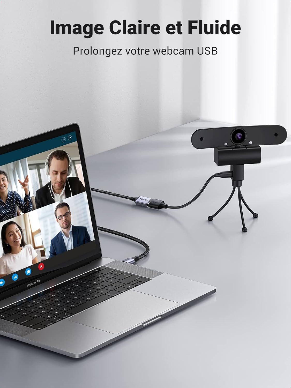 UGREEN كابل تمديد USB 3.0 ذكر إلى أنثى – عالي الأداء للألعاب