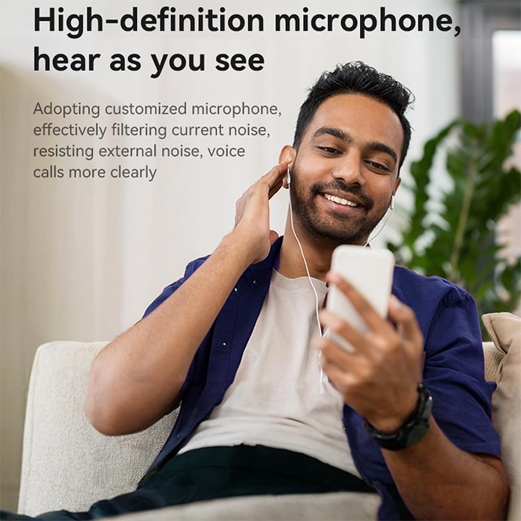 سماعات أذن Yesido مع تحكم سلكي، YH45 - أبيض