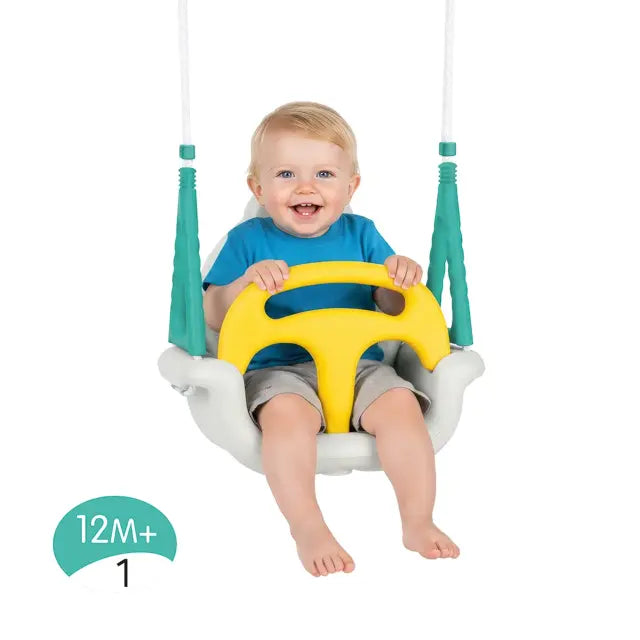 Dolu 3-in-1 Kids Swing – White | 2655