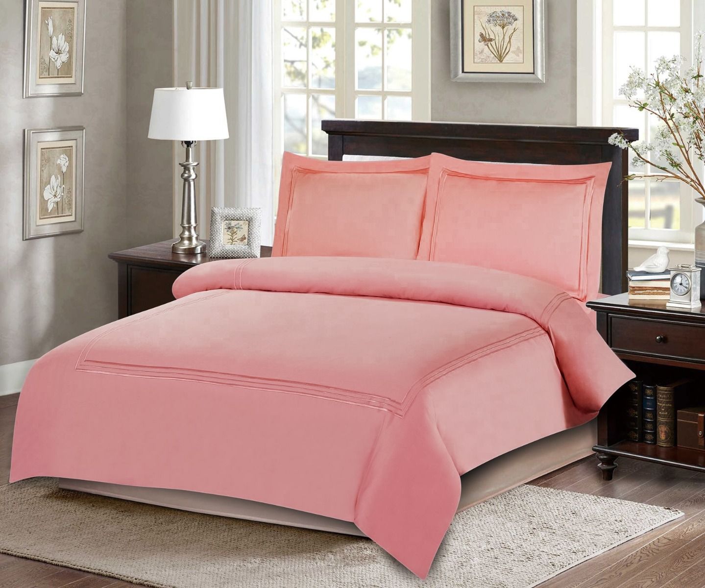 ARMN Naturesoft Queen Duvet Cover Set – 4-Piece Soft Luxury