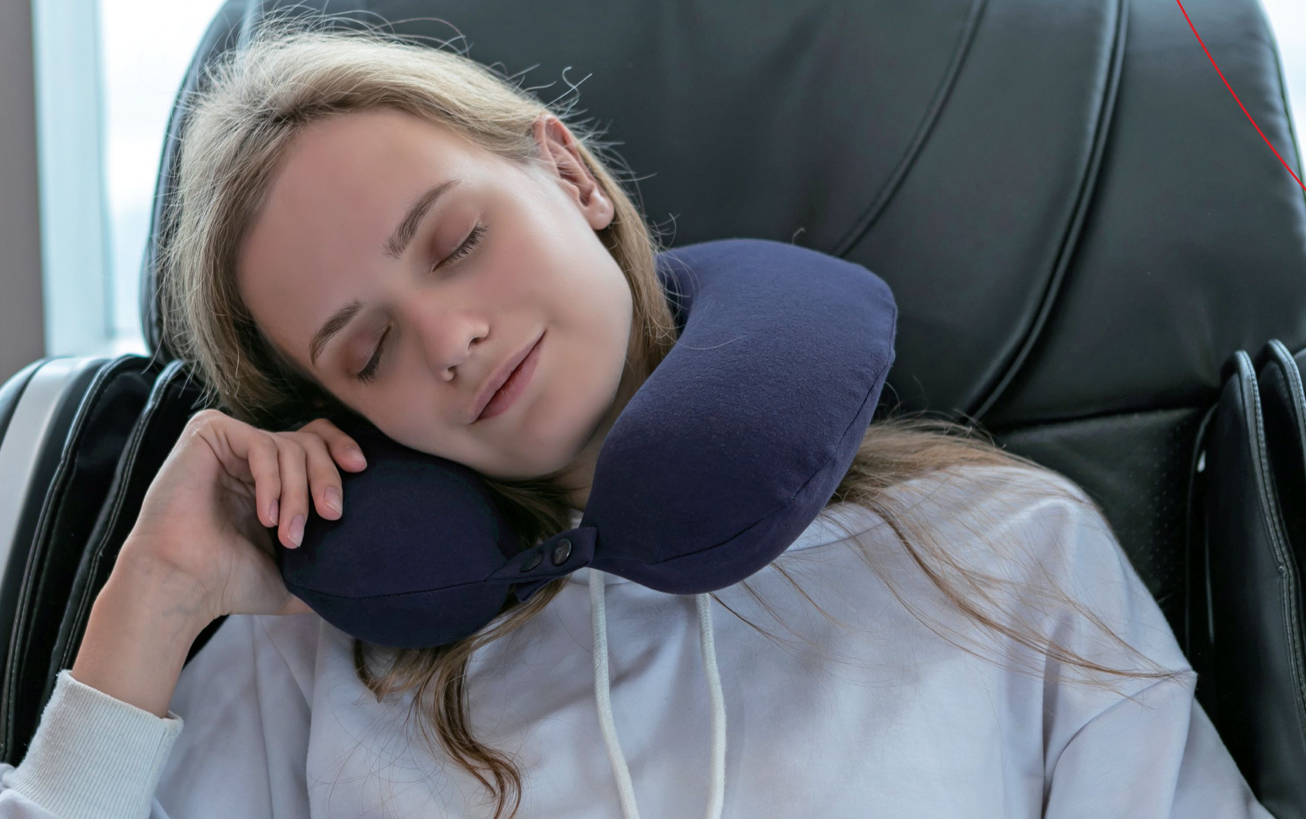 ARMN Pedic Memory Foam Travel Pillow – Neck Comfort