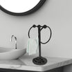 ARMN Mdesign Towel Rack – Brown, Freestanding & Stylish