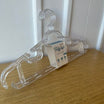 ARMN Tidyup 4-Piece Transparent Plastic Hanger Set