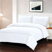 ARMN Naturesoft Queen Bed Cover Set 4 Pieces – White