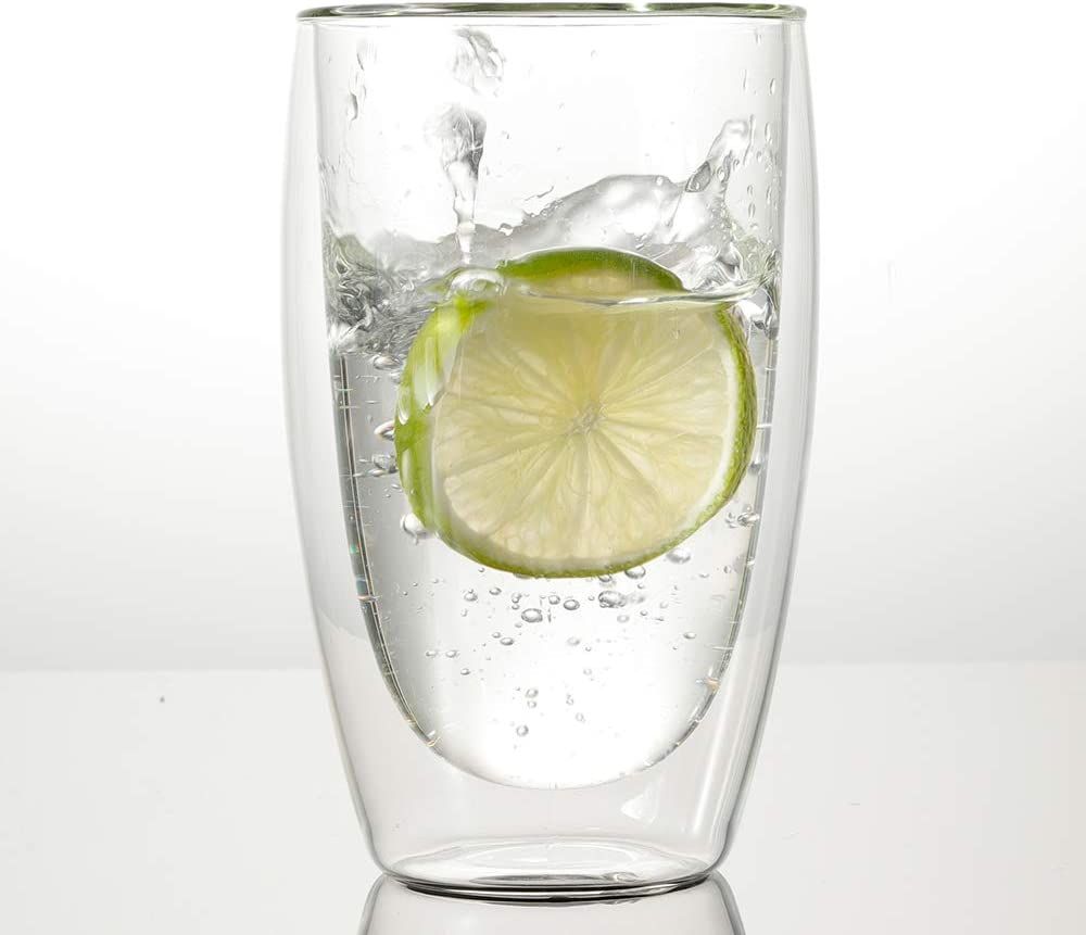 كوب زجاج مزدوج تامبلر ARMN Anchor بسعة 450 مل