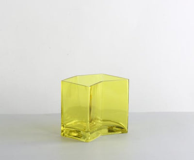 ARMN Sorbet Yellow Vase 14 cm – Bright & Modern Décor