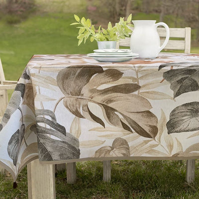 Dreams Guinea 140x180 cm Tablecloth & 7 Napkins Set - Beige