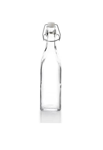 Ibili Vintage 0.5L Square Glass Bottle – Stylish & Practical
