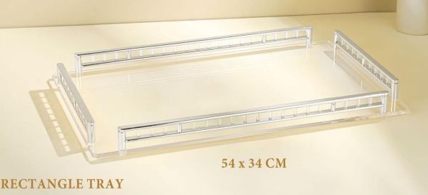 صينية أكريليك مستطيلة 54×34 سم من Alfursan – عملية وأنيقة