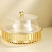 Alfursan 25cm Cake Stand with Cover – Elegant Display