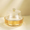 Alfursan 20cm Cake Stand with Cover – Elegant Design