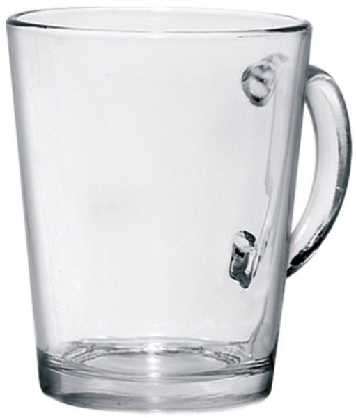 طقم 6 أكواب Cerve Nadia 260 مل زجاج شفاف أنيق