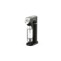Conti 1L Soda Maker with 60L Gas Cylinder, Adjustable Pressure, Black SM 1L BK