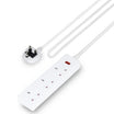 Geepas 3-Gang Extension Lead, 2990W, 3m Cable GES58140