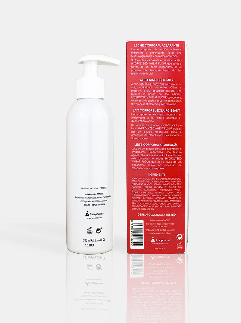 حليب تفتيح الجسم 200مل – ترطيب وتوحيد لون البشرة