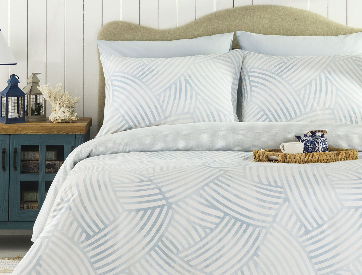 Damien Duvet Cover Set - Ranforce Patterned - Madame Coco JO