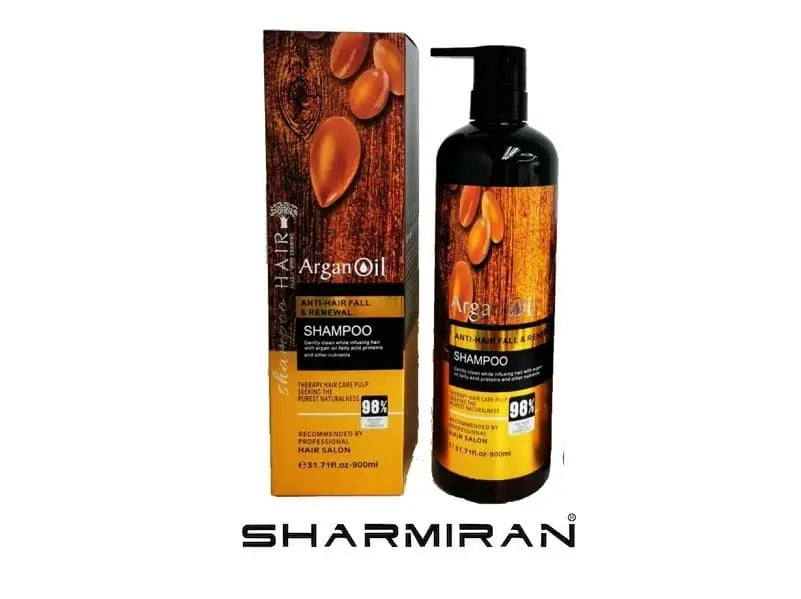 Lightness Argan Oil Sulfate-Free Shampoo 900ml – 95% Natural