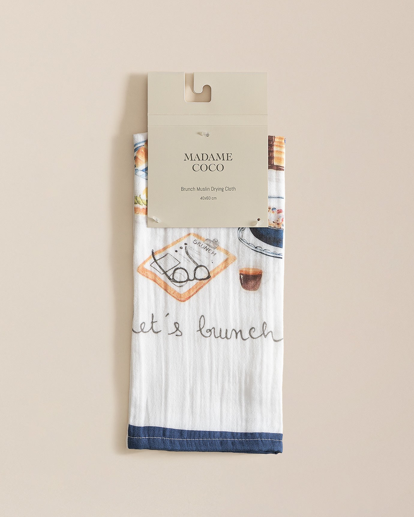 Brunch Muslin Drying Cloth - Madame Coco JO