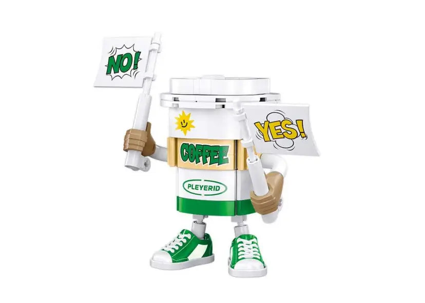 Sluban Coffee Man – Pleyerid Beverage Man | Kids Building Toy