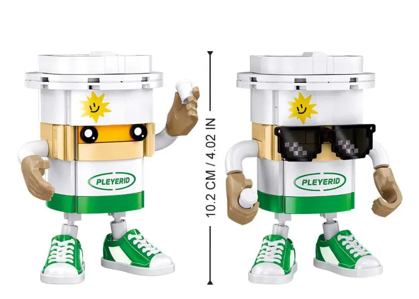 Sluban Coffee Man – Pleyerid Beverage Man | Kids Building Toy