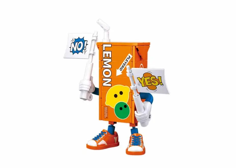 Sluban Lemon Man – Pleyerid Beverage Man | Kids Building Toy