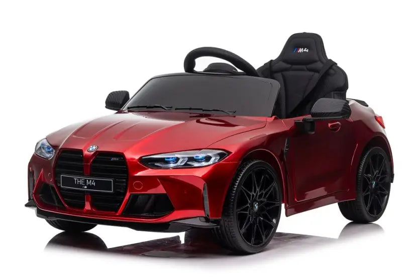 سيارة أطفال BMW M4 مرخصة – بطارية 12V10Ah ومحركان