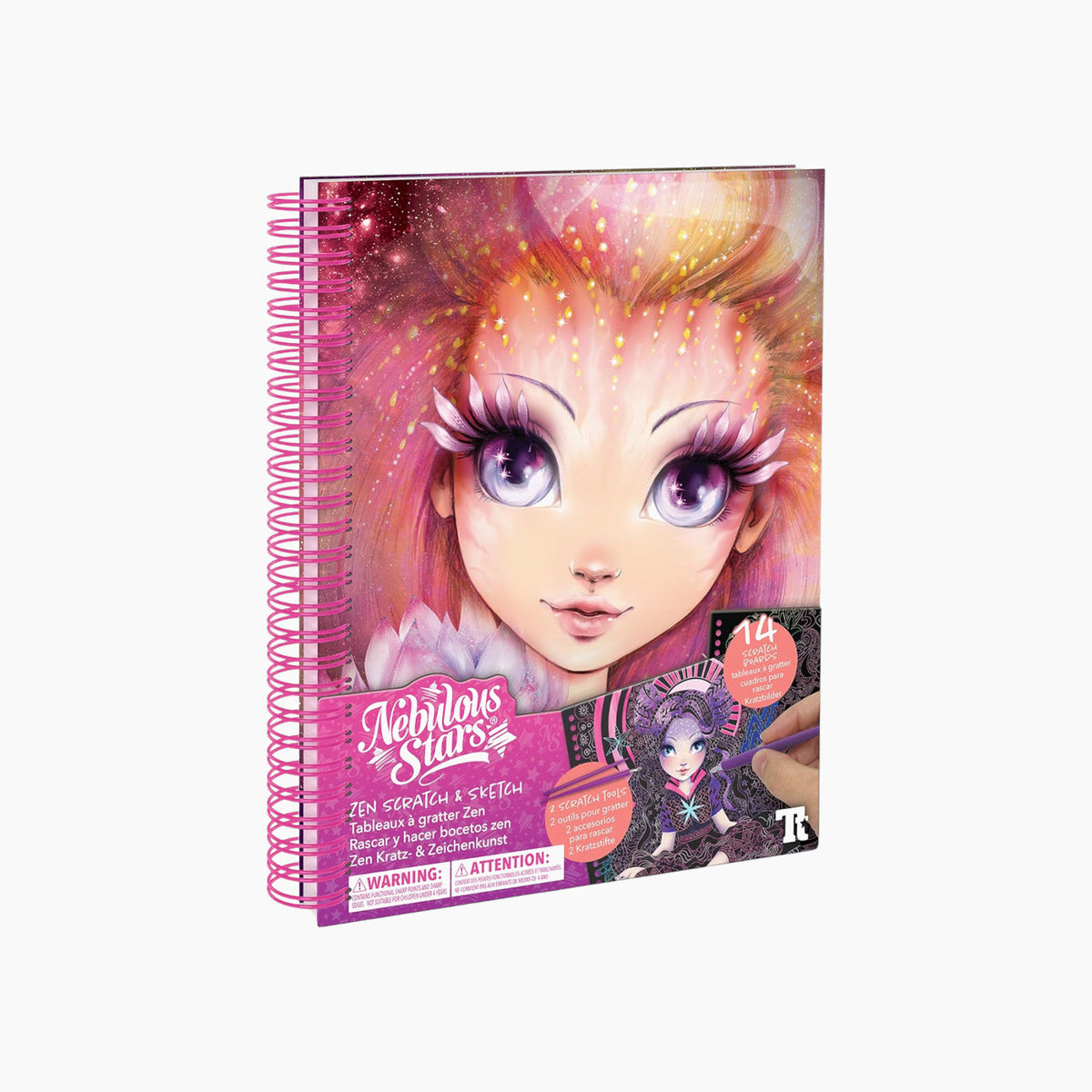 Nebulous Stars Creative Book – Zen Scratch & Sketch