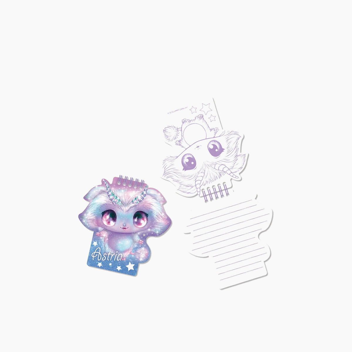 Nebulous Stars Fuzzy Large Notebook – Astria