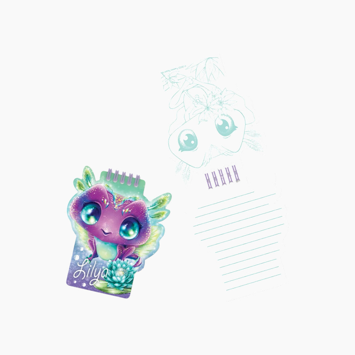 Nebulous Stars Fuzzy Large Notebook – Lilya
