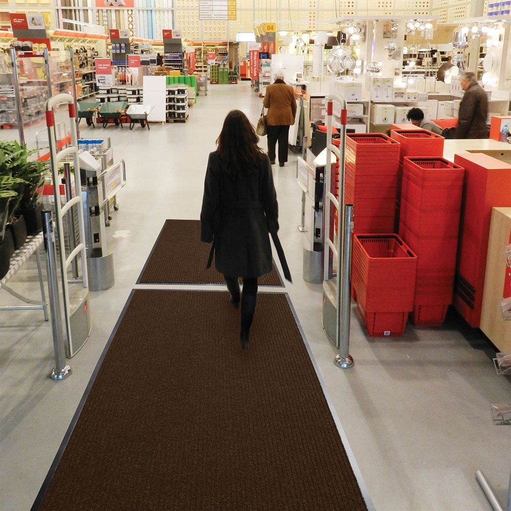 سجادة مدخل ARMN بني 120x150 سم - متينة وأنيقة