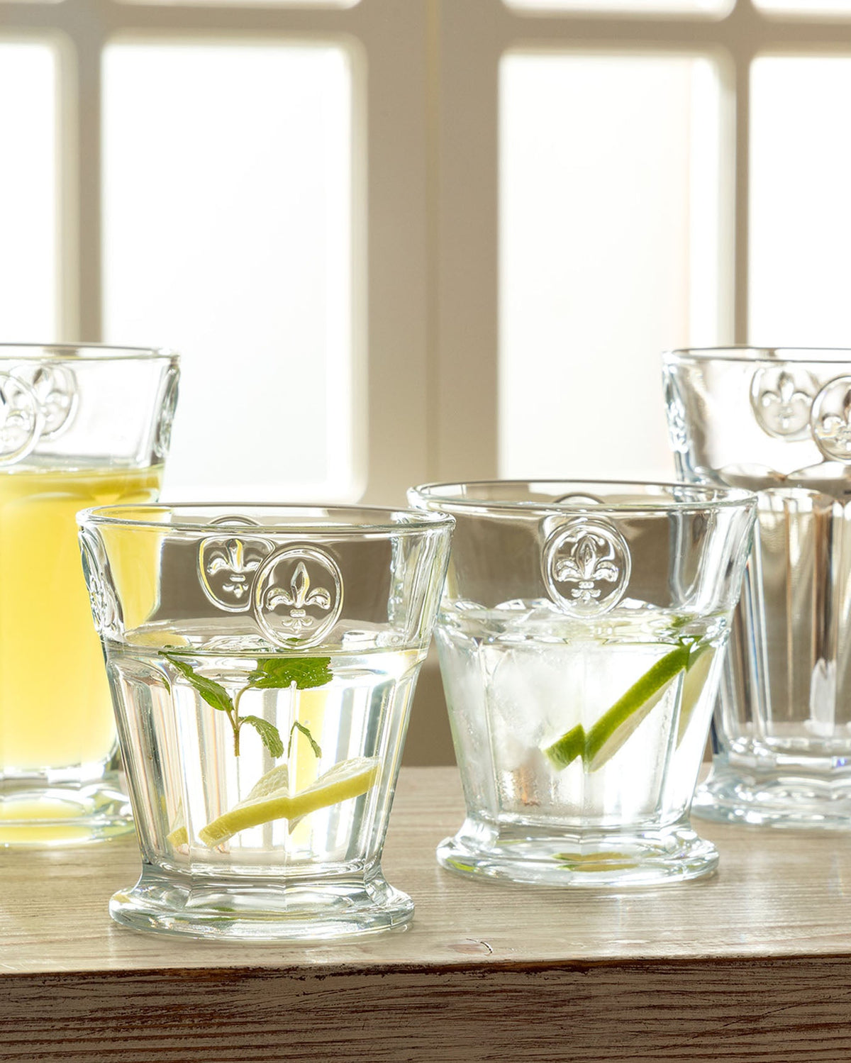 Florentine 4-piece Water Glass Set - Madame Coco JO