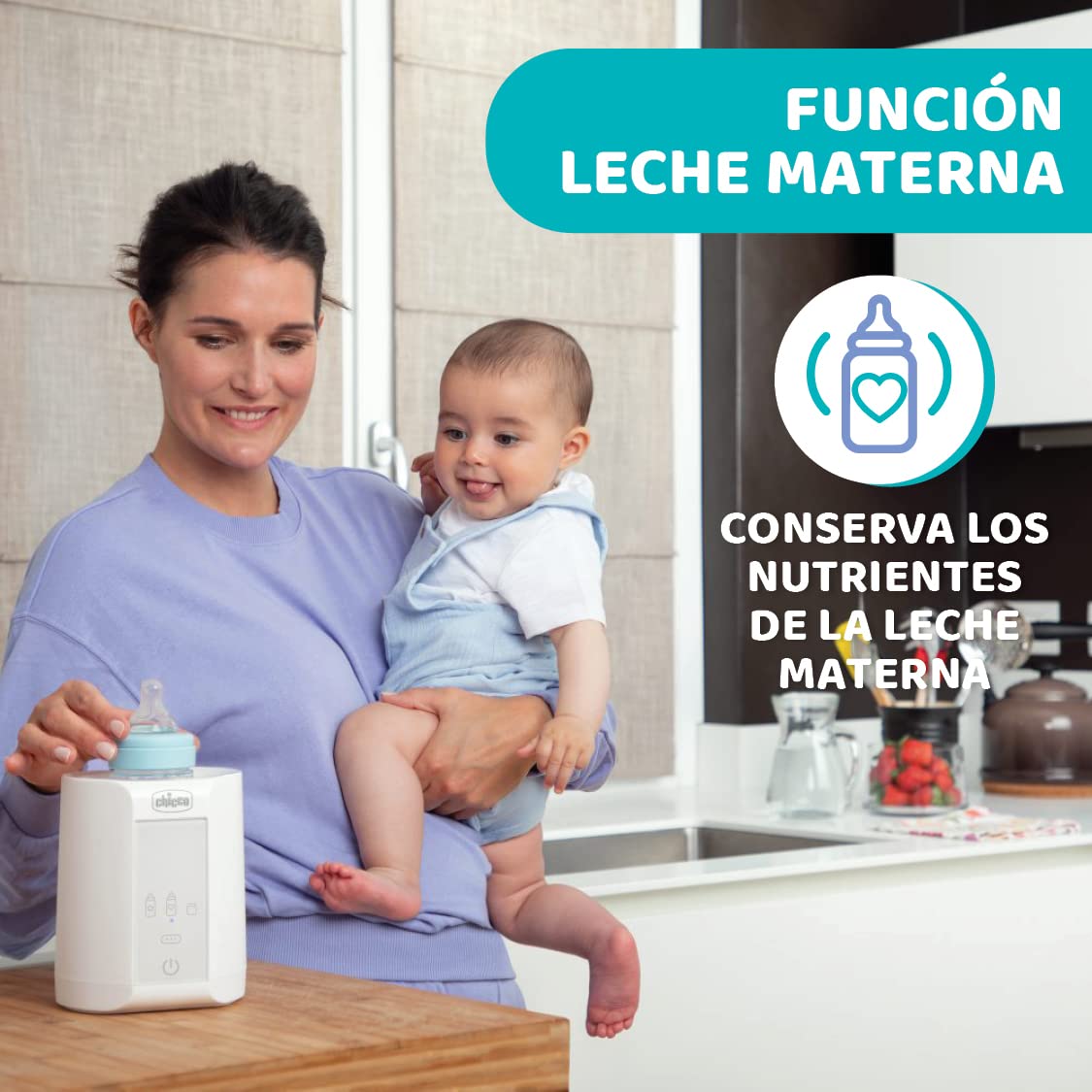 Chicco Travel Bottle Warmer Fast Heating in 4 Minutes