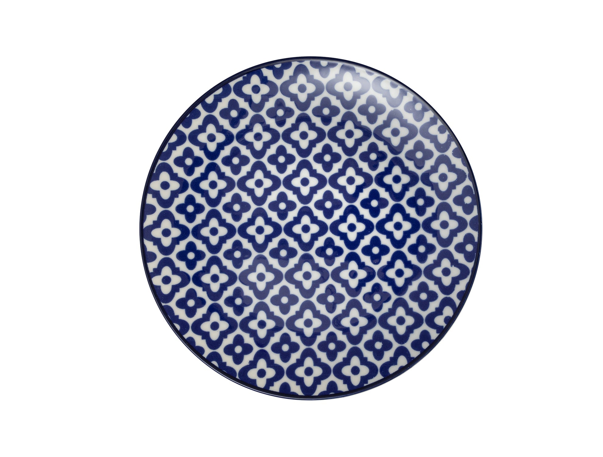 Rêve Bleu Venteux Dessert Plate 19 Cm - Madame Coco JO