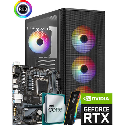 INTEL CORE i5 12400F // RTX 4060 8GB // 16GB RAM DDR4 - Custom Build